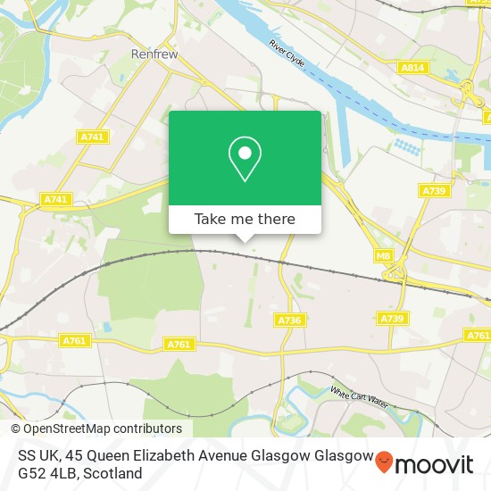 SS UK, 45 Queen Elizabeth Avenue Glasgow Glasgow G52 4LB map