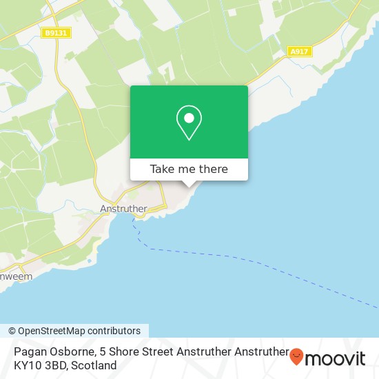 Pagan Osborne, 5 Shore Street Anstruther Anstruther KY10 3BD map