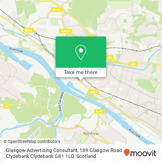 Glasgow Advertising Consultant, 189 Glasgow Road Clydebank Clydebank G81 1LQ map