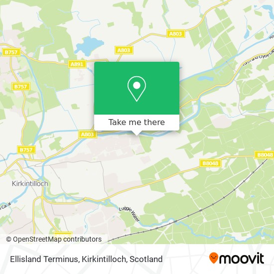 Ellisland Terminus, Kirkintilloch map