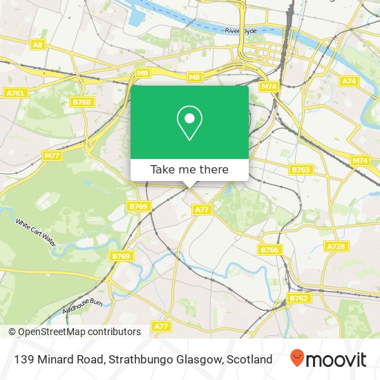 139 Minard Road, Strathbungo Glasgow map