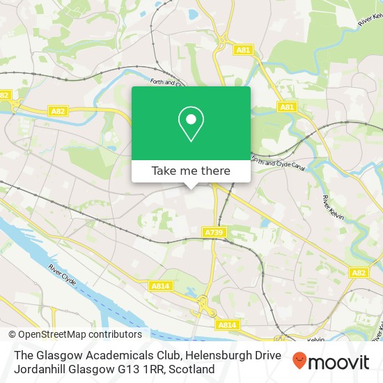 The Glasgow Academicals Club, Helensburgh Drive Jordanhill Glasgow G13 1RR map