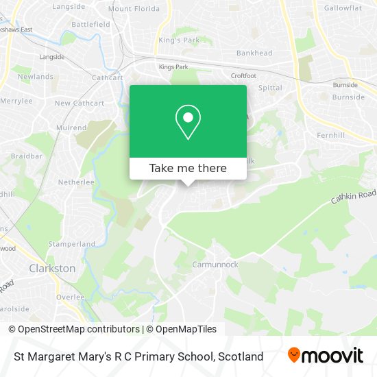 St Margaret Mary's R C Primary School map