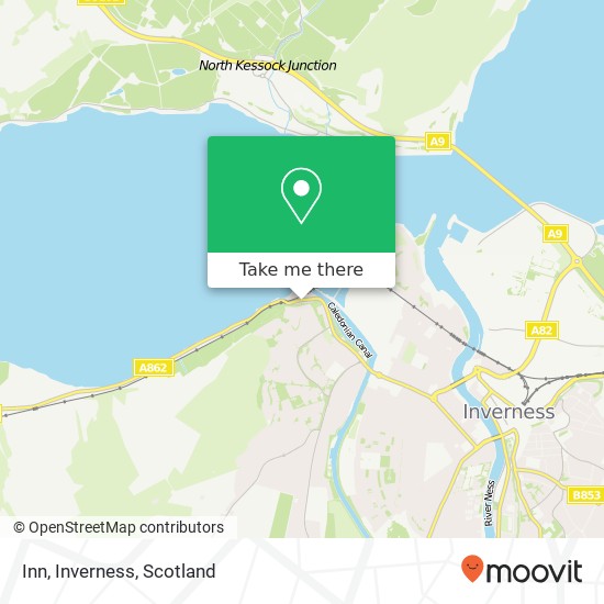 Inn, Inverness map