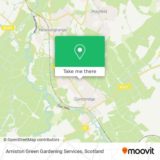 Arniston Green Gardening Services map