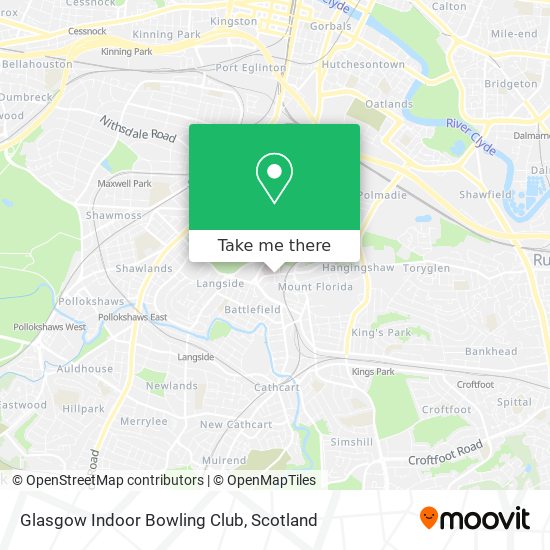Glasgow Indoor Bowling Club map