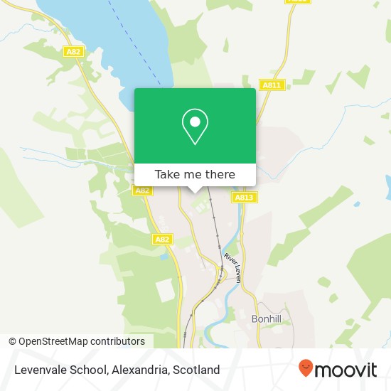 Levenvale School, Alexandria map