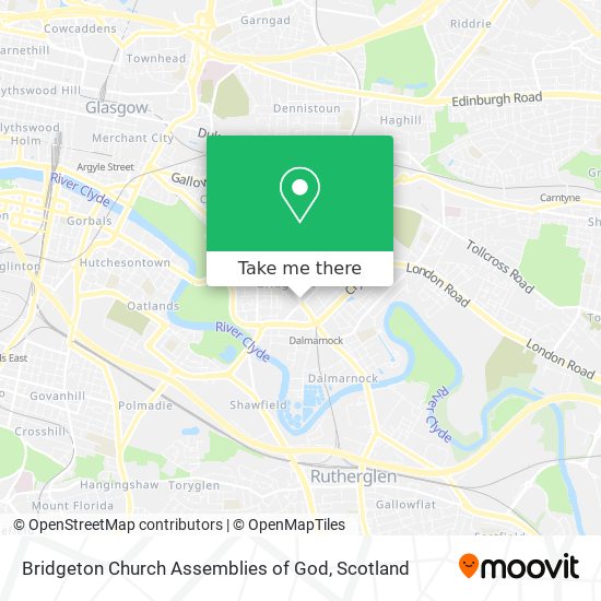 Bridgeton Church Assemblies of God map