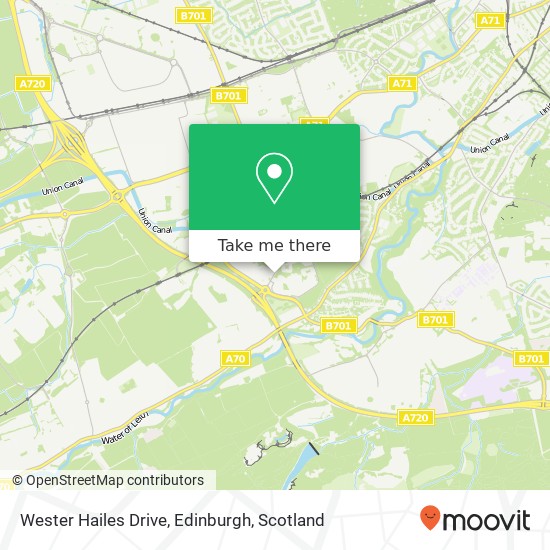 Wester Hailes Drive, Edinburgh map