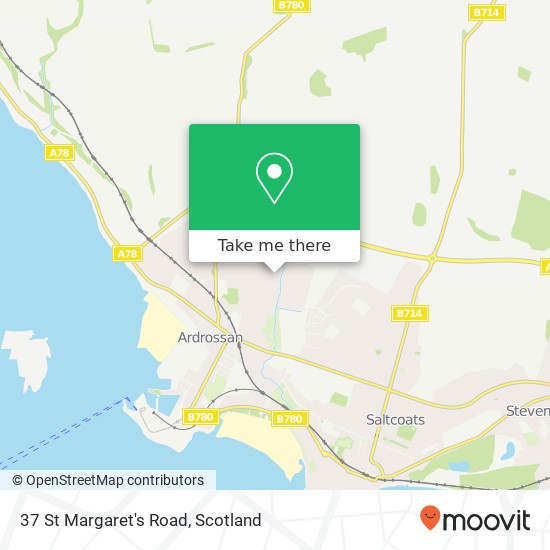 37 St Margaret's Road, Ardrossan Ardrossan map