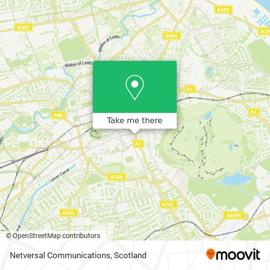 Netversal Communications map