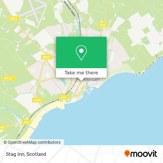 Stag Inn map