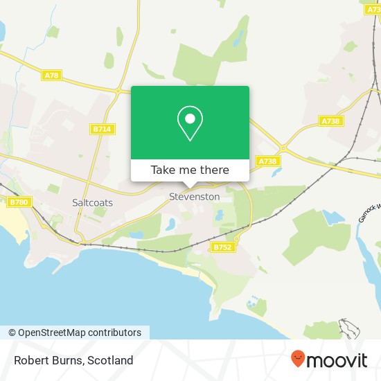 Robert Burns map