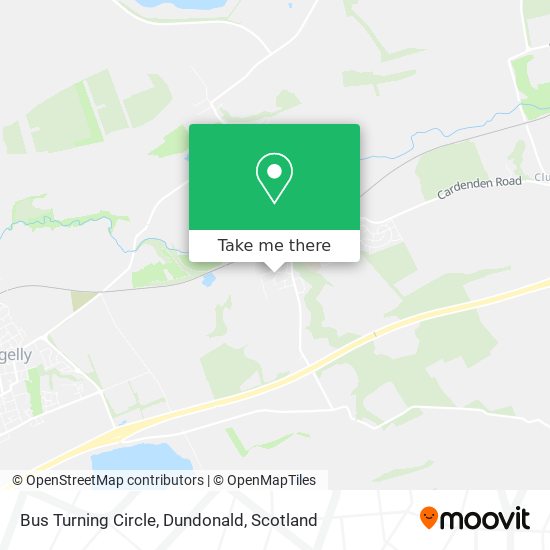 Bus Turning Circle, Dundonald map