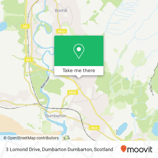 3 Lomond Drive, Dumbarton Dumbarton map