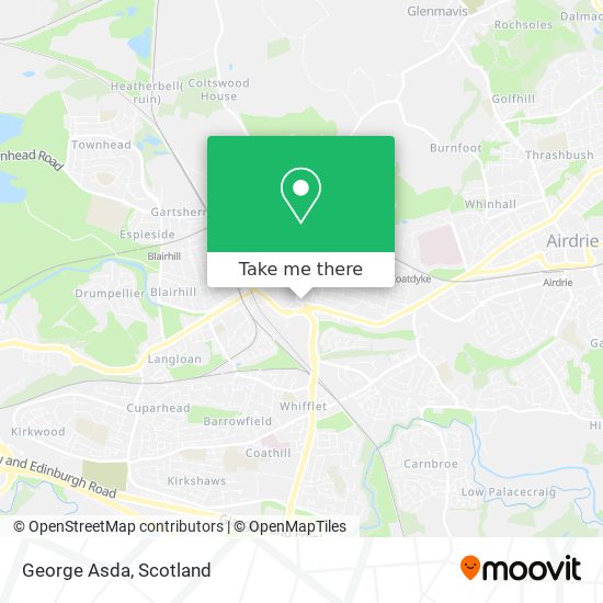 George Asda map