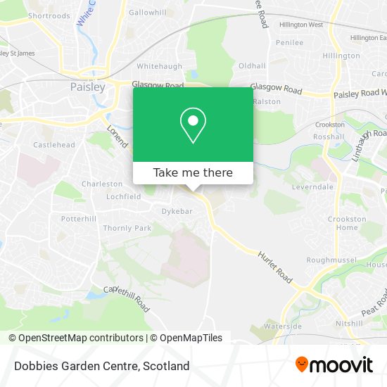 Dobbies Garden Centre map