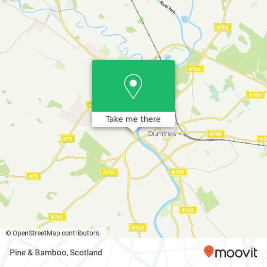Pine & Bamboo, 72 Glasgow Street Dumfries Dumfries DG2 9AQ map