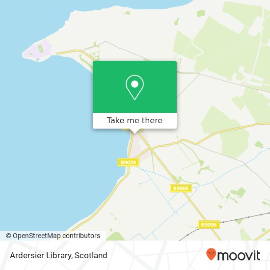 Ardersier Library map
