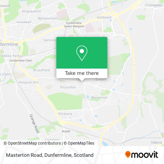 Masterton Road, Dunfermline map