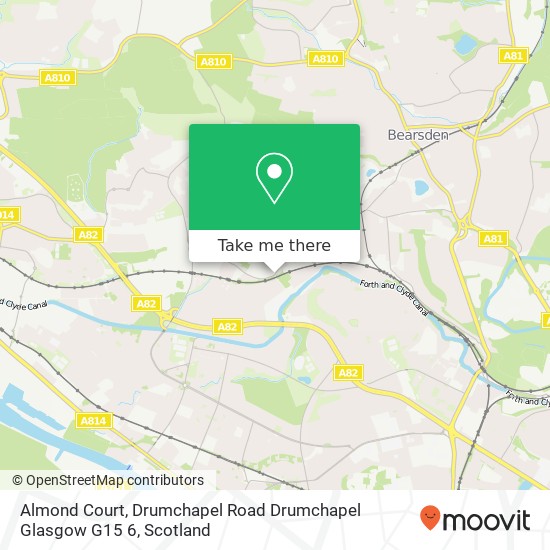 Almond Court, Drumchapel Road Drumchapel Glasgow G15 6 map
