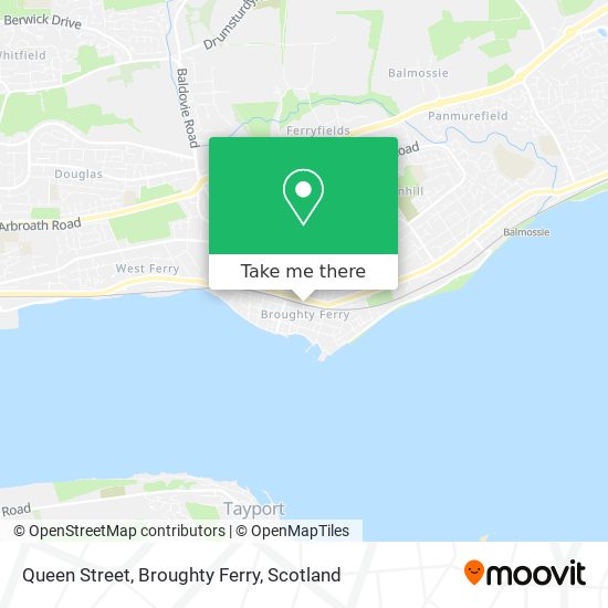 Queen Street, Broughty Ferry map