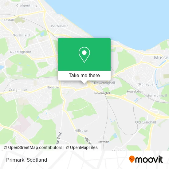 Primark map