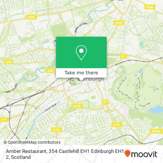 Amber Restaurant, 354 Castlehill EH1 Edinburgh EH1 2 map
