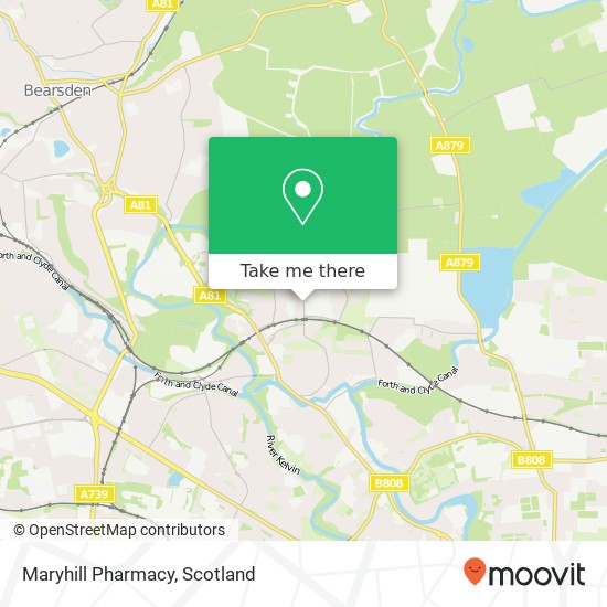 Maryhill Pharmacy map