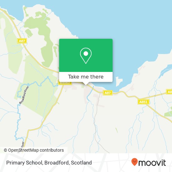 Primary School, Broadford map