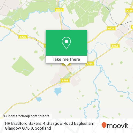 HR Bradford Bakers, 4 Glasgow Road Eaglesham Glasgow G76 0 map