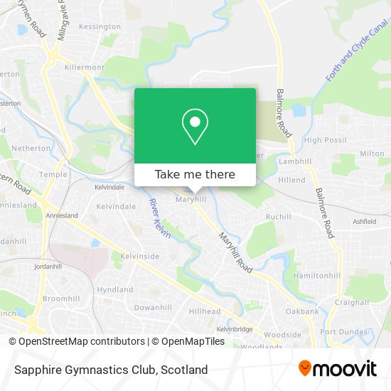 Sapphire Gymnastics Club map