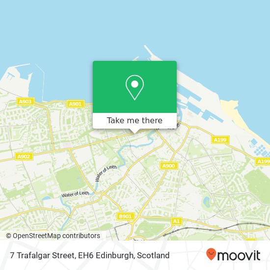 7 Trafalgar Street, EH6 Edinburgh map