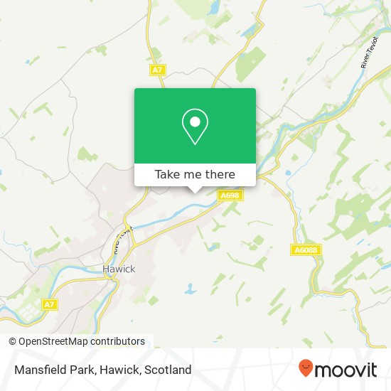 Mansfield Park, Hawick map