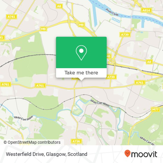 Westerfield Drive, Glasgow map