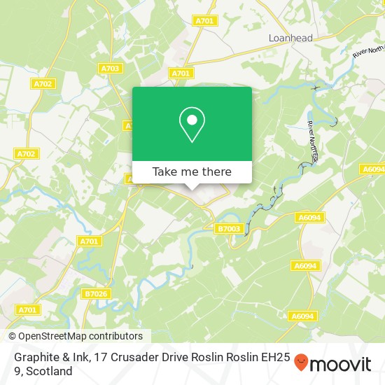 Graphite & Ink, 17 Crusader Drive Roslin Roslin EH25 9 map