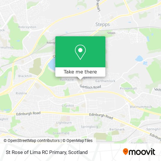 St Rose of Lima RC Primary map