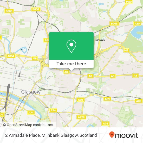 2 Armadale Place, Milnbank Glasgow map