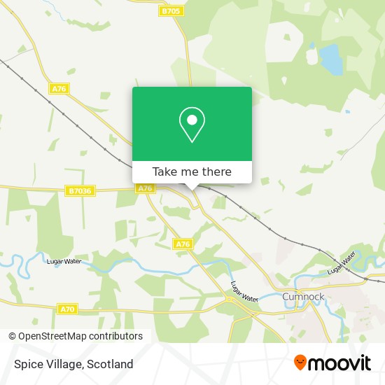 Spice Village map