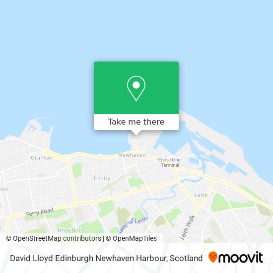 David Lloyd Edinburgh Newhaven Harbour map