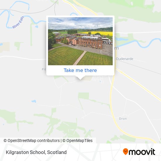 Kilgraston School map
