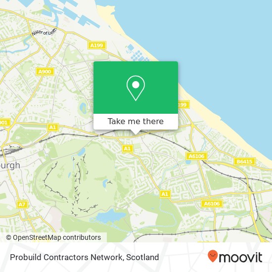 Probuild Contractors Network map