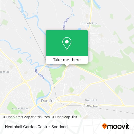 Heathhall Garden Centre map