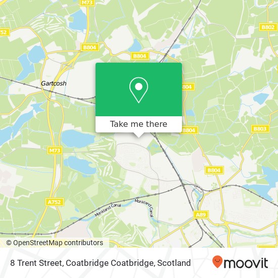 8 Trent Street, Coatbridge Coatbridge map