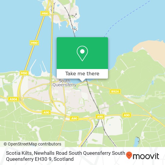 Scotia Kilts, Newhalls Road South Queensferry South Queensferry EH30 9 map