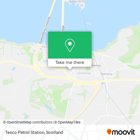 Tesco Petrol Station map
