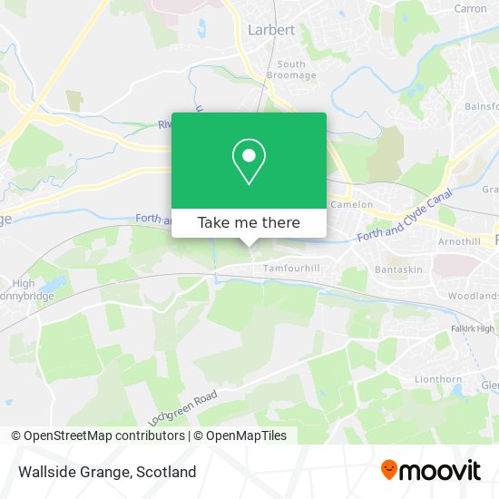 Wallside Grange map