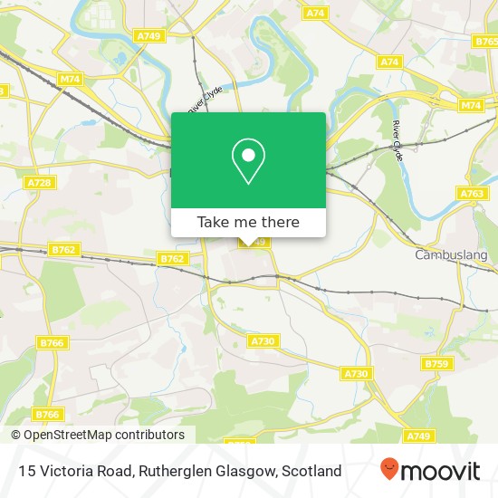 15 Victoria Road, Rutherglen Glasgow map