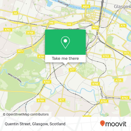 Quentin Street, Glasgow map