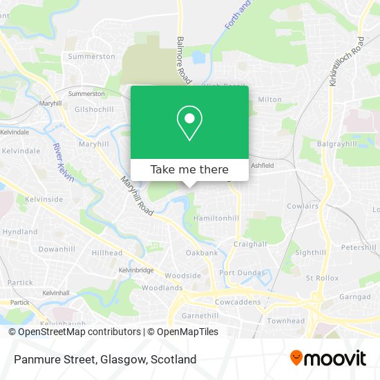 Panmure Street, Glasgow map